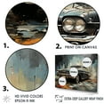 thumbnail image 3 of Designart "Abstract Retro Vehicle Energy II" Car Vintage Floater Framed Wall Art Living Room, 3 of 5