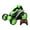 Green, variant on Remote Control Stunt Car, 360° Flip & Tumbling RC Car with Big Elastic Tires, Cool Night Lights, Dazzling Dance Mode, 90° Walking, Safe & Easy Play for Kids