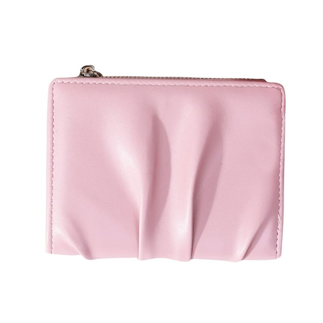 Women's Short Wallet, Multiple Card Slots and Coin Purse, Compact Polyester Organizer for Daily Essentials