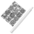 thumbnail image 4 of HLONK 1 Set Leather Stamping Tool Kit Twelve Constellations Pattern Stamps Leather Craft Tool, 4 of 7