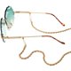 thumbnail image 4 of ZHAOCHENG Cuerda de metal antideslizante para gafas, popular, colgante de pico hueco plateado, cadena para gafas, accesorios de moda dorados, 4 of 4