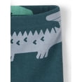thumbnail image 3 of The Children's Place Baby & Toddler Boys Short Sleeve Crocodile Snug Fit PJs, Sizes NB-6T, 3 of 3