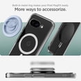 thumbnail image 4 of HZXC-Case for Pixel 9a Case, Ultra Hybrid [MagFit] Compatible with MagSafe Designed for Google Pixel 9a - Crystal Clear, 4 of 4