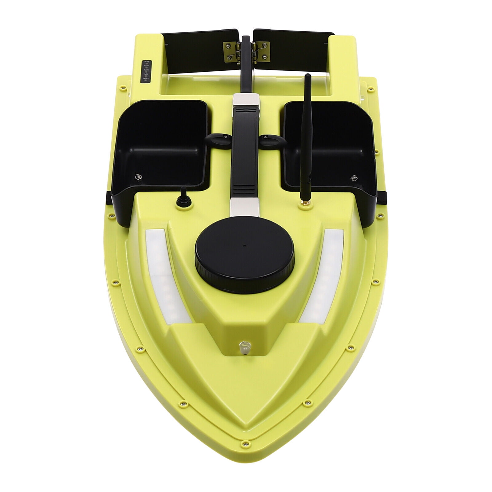 Fishing Bait Boat with GPS 2.4G Remote Control Distance Large-capacity Battery Fishing Bait Boat, Green Bait Boat