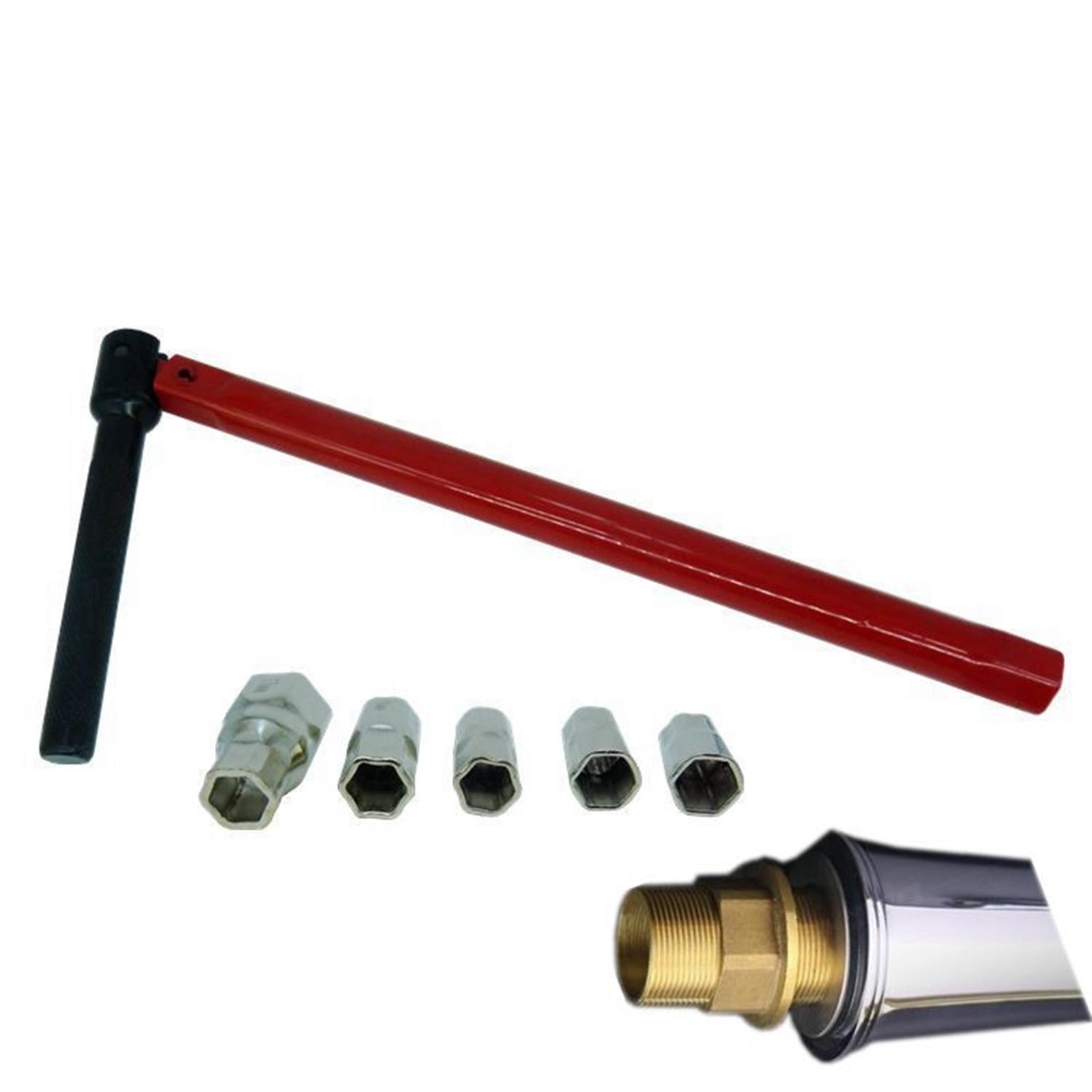 Wrench Socket,Wrench Socket 8mm to 13mm Plumber Back Nut ,Faucet Wrench Set Hand Tools Faucet Repair,Bathroom Faucet Tap Installation Tools Spanner,Socket Wrench 8mm 9mm 10mm 11mm 12mm
