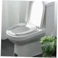 thumbnail image 5 of Cojín grueso para asiento de inodoro de invierno nórdico, acolchado para adultos, alargado, con funda cálida y suave, redondo y peludo., 5 of 5