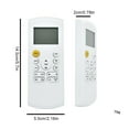 thumbnail image 2 of Air Conditioner Remote Control A/C Dormitory Hotel Office Controller Replacing Part Switch Living Room Bedroom Office Appliance Accessory, 2 of 6