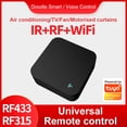 thumbnail image 2 of Injueey Control remoto IR RF Mejora del hogar inteligente Controlador de aparatos de aire acondicionado de largo alcance Accesorios de audio TV Controles remotos, 2 of 6