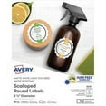 thumbnail image 2 of Avery® Multipurpose Label - Permanent Adhesive - Round Scallop - Laser, Inkjet - Matte White - Paper - 9 / Sheet - 10 Total Sheets - 90 Total Label(s) - 90 / Pack | Bundle of 5, 2 of 2