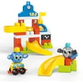 thumbnail image 7 of MEGA BLOKS Peek A Blocks Schoolhouse with Big Building Blocks, for Toddlers (42 Pieces), 7 of 7