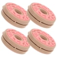 thumbnail image 1 of OULII Shock Absorber Tennis Racquet 4Pcs for Elbow Protection in Pink, 1 of 7