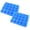 Blue*2, variant on Silicone Golf Ball Cake Pop Mold - 20-Cavity Golf Ball Chocolate Molds for Cake Decorations, Hot Chocolate Bomb, Jelly, Pudding, Gelatin Molds