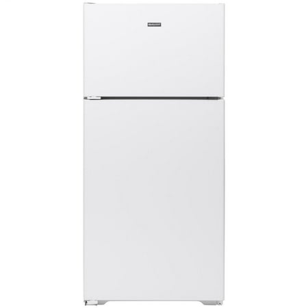 Hotpoint Hotpoint(R) 15.6 Cu. Ft. Recessed Handle Top Freezer Refrigerator - HPS16BTNLWW