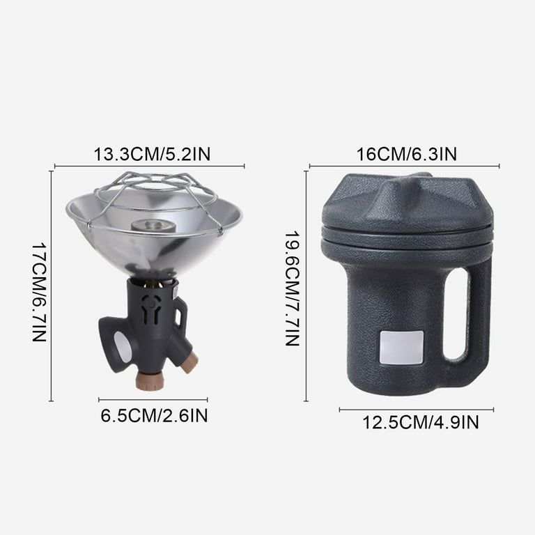 Portable Propane Tent Heater With Stand - Outdoor Gas Heater For Camping, Garages & Patios