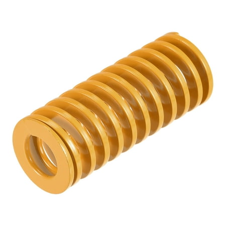 

Uxcell Die Spring 25mm OD 65mm Length Stamping Light Load Compression Yellow