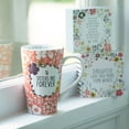 thumbnail image 4 of Pavilion - Love You More by Amylee Weeks - Sisters are Forever Floral Patterned Latte Mug Coffee Mug Tea Cup, 4 of 4