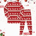 thumbnail image 2 of ORT Toddler Baby Girls Boy Christmas Pajamas Set Kids Sleepwear 2 Pcs Pjs Long Sleeve Top and Pant Sleepwear Clothes Sets, 2 of 9