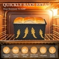 thumbnail image 4 of KITESSENSU Bread Pan for Baking, Pullman Loaf Pan with Lid, Non-Stick Bread Loaf Pan Heavy Duty, Carbon Steel Bread Baking Pan, Black, 4 of 7