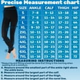 thumbnail image 6 of 4XL Plus Size Compression Footless Pantyhose for Women 20-30mmHg - Black, 4X-Large, 6 of 9