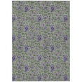thumbnail image 2 of Addison Rugs Chantille Indoor/Outdoor Transitional Floral Olive Washable Rectangle Rug, 5' x 7'6", 2 of 6