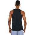 thumbnail image 2 of ToBeInStyle Men's Muscle Cotton Tank Top - Black - Large, 2 of 7