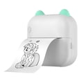 thumbnail image 4 of TFixol C25 Mini Pocket Thermal Printer - 2 Inch, 200dpi, Bluetooth/USB, 800mAh Battery, Green, Includes 1 Thermal Roll & 5 Adhesive Rolls, 4 of 6
