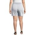 thumbnail image 2 of Just My Size Women's Plus Size Athleisure Jersey Pocket Short, 2 of 6