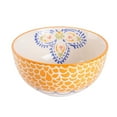 thumbnail image 5 of Gibson Laurie Gates Tierra Mosaic 12-Piece Round Stoneware Dinnerware Set, Yellow, 5 of 8