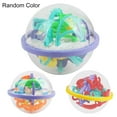 thumbnail image 1 of Flmtop Space Maze Ball Develop Observation Ability 3D Plastic Space Ball Bearing Maze Game for Kids, 1 of 10