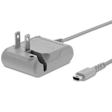 Travel C harger US Plug For Nintendo compatible with Nintendo 2DS/ 3DS/ 3DS XL/ DSi/ DSi XL/ Nintendo New 3DS XL Gray Travel C harger