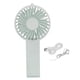thumbnail image 1 of Mini ventilador de mano ventilador portátil plegable ventilador recargable USB para viajes de oficina en casa verde, 1 of 10