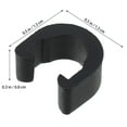 thumbnail image 2 of Cable Buckle for Bike with Durable Plastic Material Black Color 60 Pcs Fits Brake Hose and Frame, 2 of 8