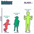 thumbnail image 4 of Bicicleta infantil Dinosaurex R16 Blackhill color verde/amarillo con ruedas de entrenamiento LED para niños de 4-8 años., 4 of 7