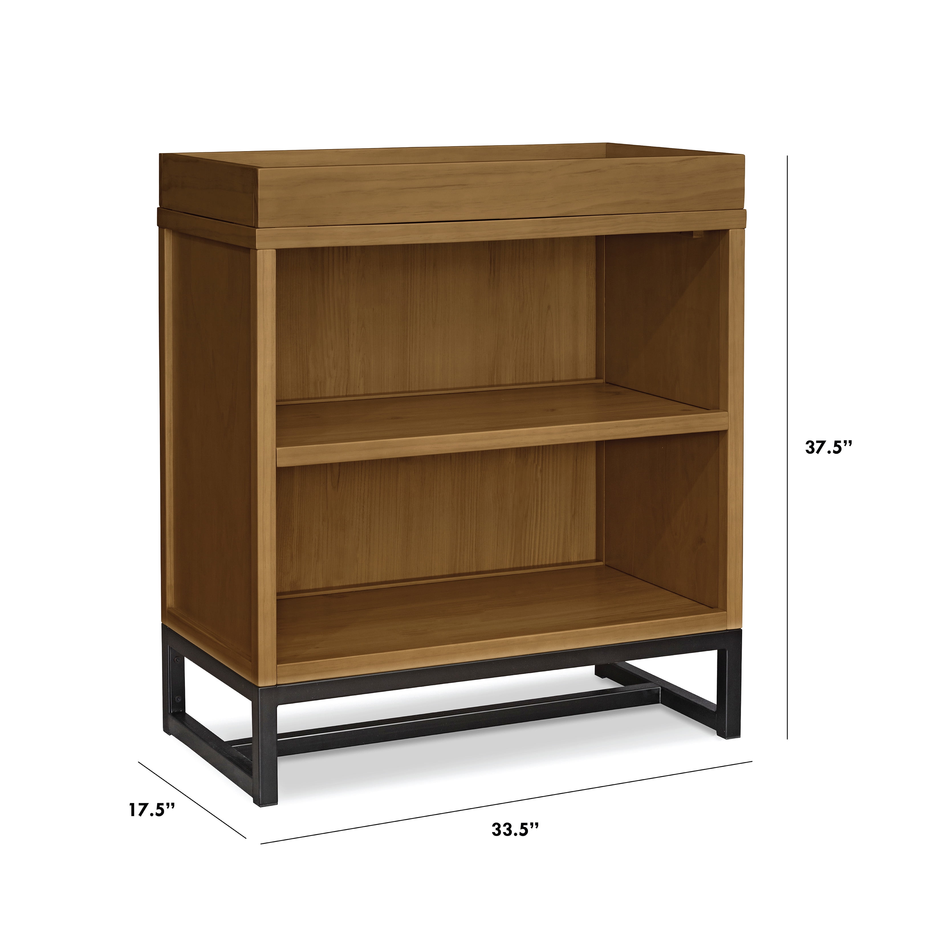 DaVinci Ryder Convertible Cubby Changer & Bookcase in Walnut