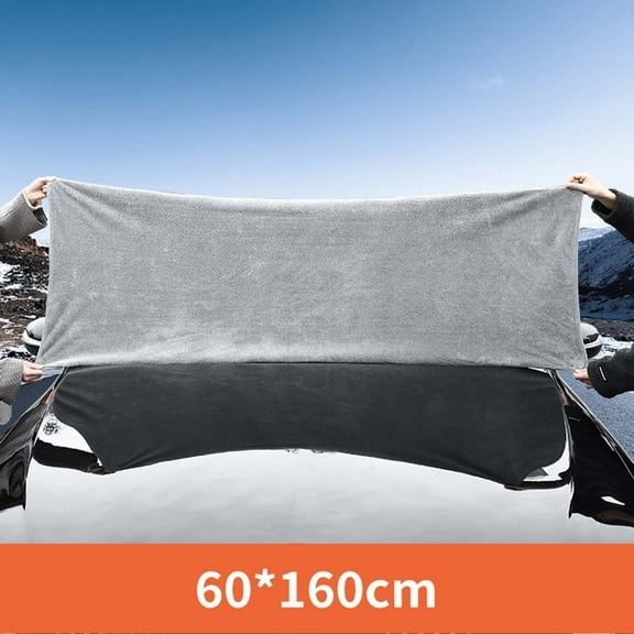 Car Cleaning Towel, Highly Absorbent and Soft Microfiber Cloth, Thickened Fabric for Stain Removal, Lint-Free and Fast Drying, Multi-Use for Cars and Household Cleaning