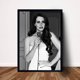 thumbnail image 3 of Póster de la cantante de música Lana Del Rey, modelo de lienzo, pintura, fumando, foto retro, retrato, imagen, bar, sala de estar, arte de pared, decoración del hogar, 3 of 5