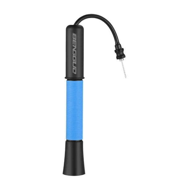 Bomba de aire para pelotas, práctica bomba manual para inflar, herramienta manual, sistema de inflado Amoratado