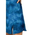 thumbnail image 6 of Free People Womens Tie-Dye Flirty Mini Skirt Navy 2, 6 of 7