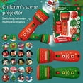 thumbnail image 5 of Dsseng Christmas Flashlight Projector 21 Different Images，LED Christmas Story Projection Torch Indoor Outside Decor，Kids Luminous Toy Educational Gift(Red), 5 of 5