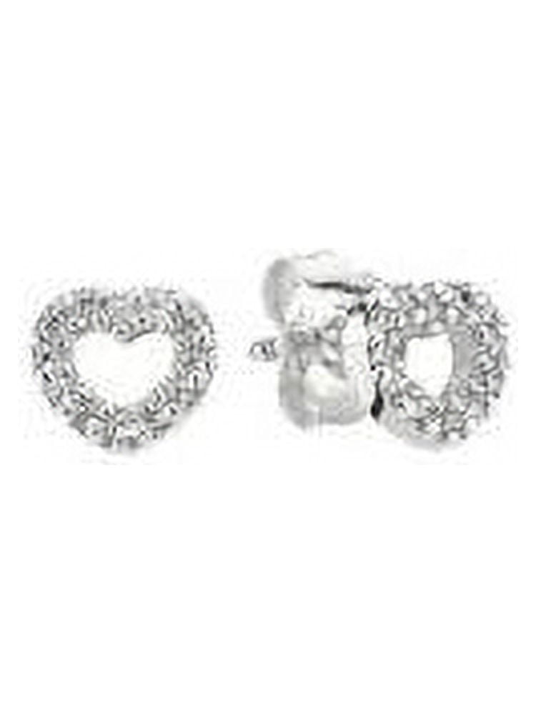 Human Made - Heart Silver Earrings | HBX - Globally Curated