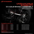 thumbnail image 2 of A-Premium CV Axle Shaft Assembly Compatible with BMW X3 2018-2021, X4 2019-2021, 2.0L 3.0L, Front Right Passenger Side, 2 of 5