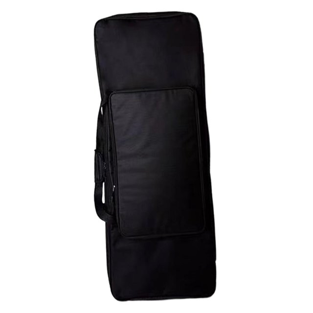 Estuche para piano electrónico Estuche para 61 teclas Estuche protector Estuche portátil para viajes Accesorios para exteriores, Estuche portátil para borde negro CUTICAT Estuche para teclado