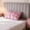 Pink, variant on Byujiro Queen Size Pinch Pleat Bed Pillow 1 Pack Soft Plush Pillow Insert for Sleeping, Ergonomic Fluffy Pillow for Back, Side & Stomach Sleepers, Home Bedding