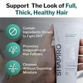 thumbnail image 3 of Shapiro MD Hair Loss Shampoo, DHT Fighting Vegan Formula for Thinning Hair, 8 ounce (1 Month), 3 of 6