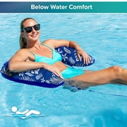 Aqua-Leisure Inflatable 3-in-1 Lounge Chair Pool Float