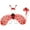 Red, variant on Fortune Toddler Girl Halloween Bee Costume, Ladybug Wings Skirt Wand Cosplay Party Props