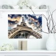 thumbnail image 1 of The Paris Paris Eiffel TowerView from Ground - Cityscape Canvas Print, 1 of 3