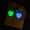 2pcs Heart Magnetic, variant on Glow In The Dark Natural Stone Pendant Necklace Friendship Women Jewellery New-2pcs Hexagonal column Magnetic #2