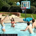 thumbnail image 2 of Laicejoy Swimming Pool Basketball Hoop, 3.8-4.4 FT Height Adjustable Basketball Goal System w/ Fillable Base & Transport Wheels, 2 of 8