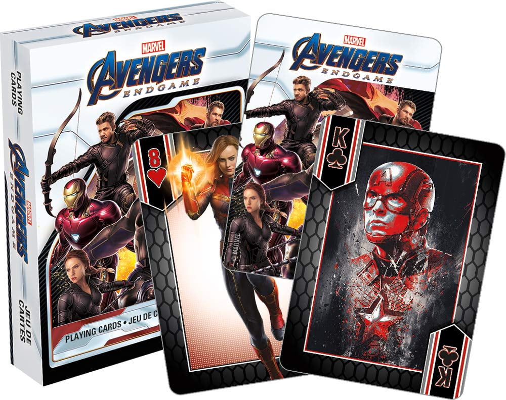 Aquarius Marvel Avengers End Game Movie Playing Cards 